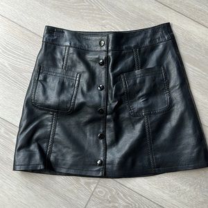 H&M leather skirt for sale